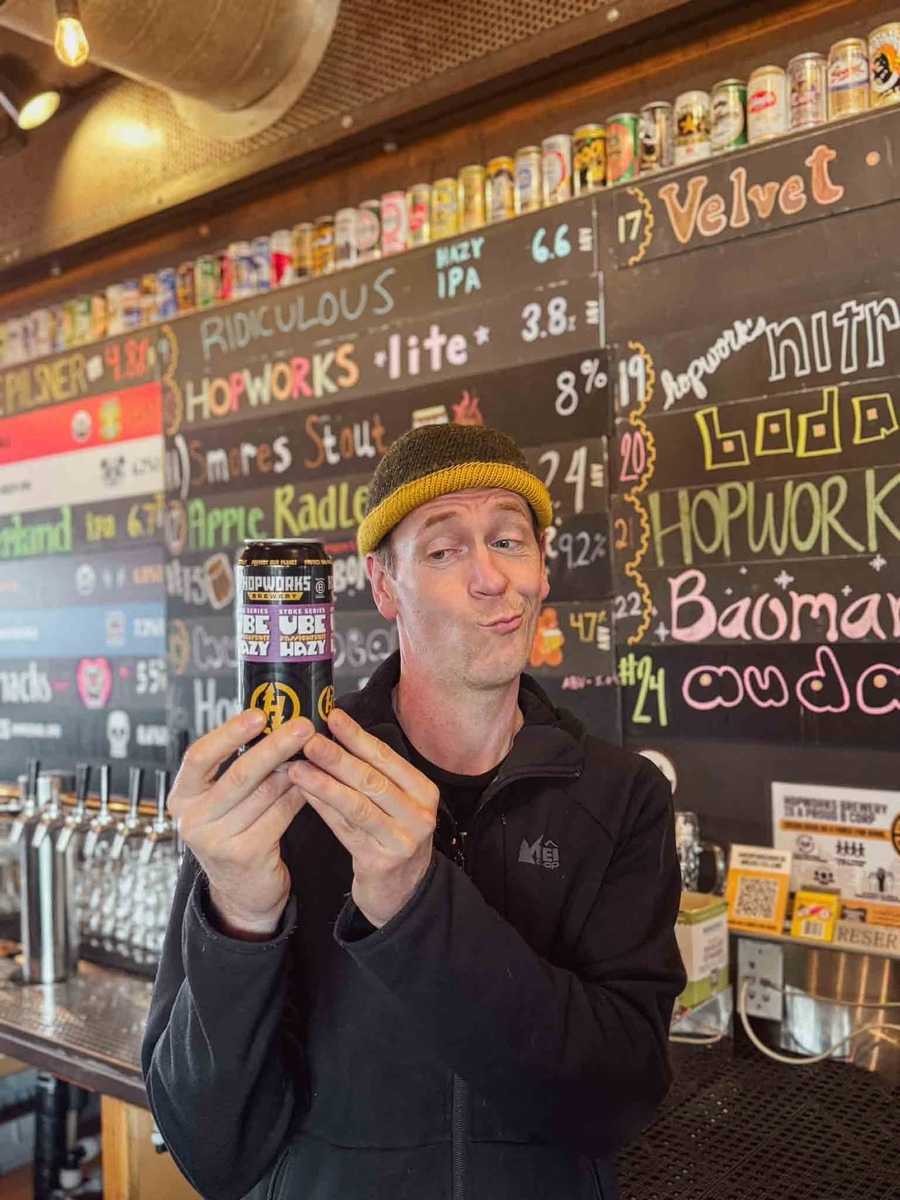 ﾎｯﾌﾟﾜｰｸｽ ｳﾍﾞﾊﾟｯｼｮﾝﾌﾙｰﾂIPA 473ml缶 | すがや魅惑の麦酒